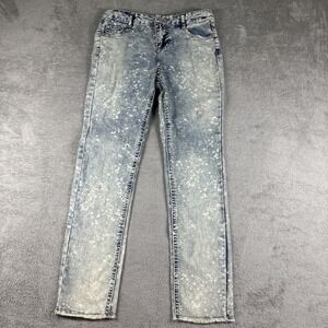 Epic Threads Denim Skinny Speckled Jeans Blue Boys Size 14 NWT *READ*